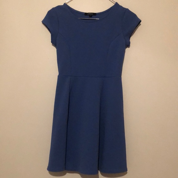 Ambiance | Blue Mini Dress - Picture 1 of 4